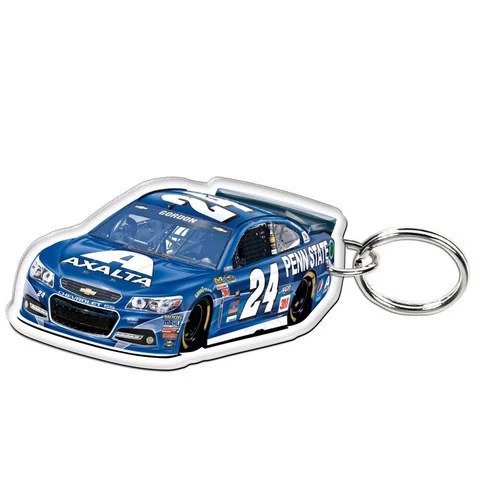 Jeff Gordon 2015 Wincraft #24 Axalta/Penn State Acrylic Key Ring Mirrored FREE Cover