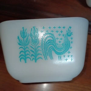 Vintage Pyrex Türkis Amish Butterprint 3er Set - Bild 1 von 10