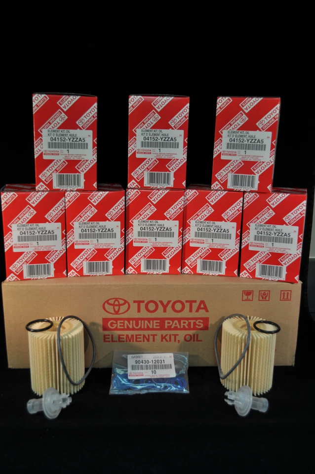 Масляные фильтры 04152-YZZA5, Qty 10, Toyota/Lexus с прокладками сливных пробок - Изображение 1 из 3