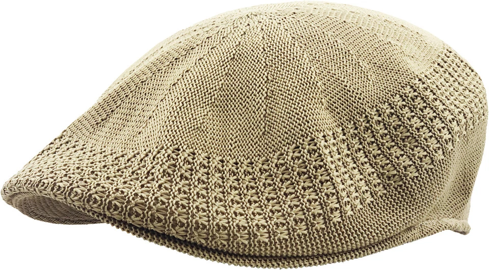 Classic Mesh Ivy Newsboy Ivy Cap Hat Crochet Driving Golf Ventair Ivy NEW - Image 1 of 1