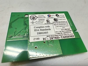 Brother 2878D-T60H989 Wifi Card Board BROTHER MFC-8710DW HL-5370DW WLAN - Afbeelding 1 van 3