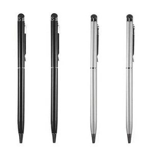 [4-PACK] 2-in-1 Touch Screen Stylus + Ballpoint Pen For iPhone Tablet Smartphone - Picture 1 of 5
