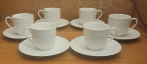 Mikasa ITALIAN COUNTRYSIDE Cups & Saucers 6 sets, 8 oz, DD900, Excellent - Picture 1 of 16