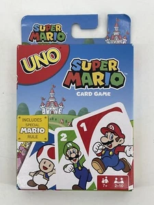 UNO Super Mario Card Table Game Family Fun Games Gift Kid Children Toy Brand New - Picture 1 of 6