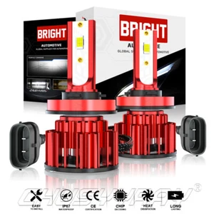 Super Bright H11 LED Headlight Conversion Kit Low Beam Bulbs 6000K xenon White - Picture 1 of 10