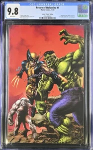 Return of Wolverine 1 CGC 9.8 Suayan Virgin Variant Hulk 181 Homage UnknownComic - Picture 1 of 2