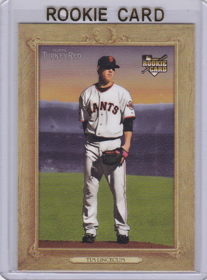 TIM LINCECUM 2007 Topps Turkey Red RC San Francisco Giants BASEBALL ROOKIE CARD - Image 1 of 2