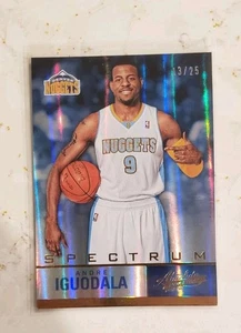 Absolute Andre Iguodala Denver Nuggets Spectrum Refractor SP 13/25 2012-13 - Imagen 1 de 3