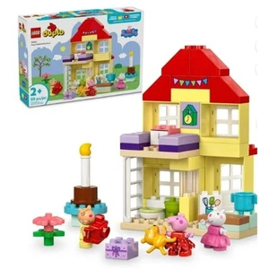 LEGO DUPLO Peppa Pig Casa de Cumpleaños Niños Multicolor Construir y Juego de Rol Juguete - NUEVO - Imagen 1 de 4