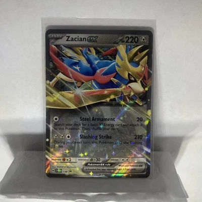 Zacian ex 198 Sv: Scarlet & Violet Promo Cards Holo - Image 1 of 2