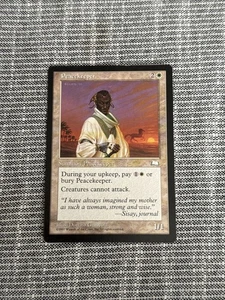 Peacekeeper - Weatherlight # MTG Magic The Gathering - Picture 1 of 3