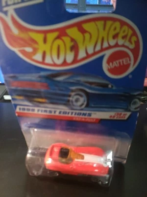 Hot Wheels 1998 Cat-A-Pult Roadster. Rare,VHTF! '98 First Editions #38 of 40. - Image 1 of 4