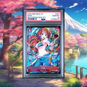 PSA 10 Nami ST01-007 C THE BEST Storage Box Set ONE PIECE Card Japanese 2024 - Picture 1 of 5