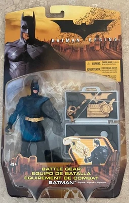 Figura Batman Begins Silver Battle Gear Foto 1 de 4