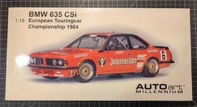 Autoart 1/18 BMW 635 CSi European Touring Car Championship 1984 H. Stuck READ - Image 1 of 4