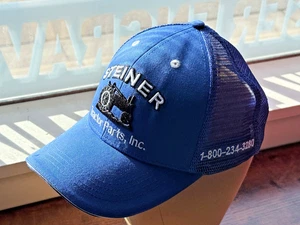 Steiner Tractor Parts Inc Herren Kappe Arbeitskappe Strapback blau - Bild 1 von 4