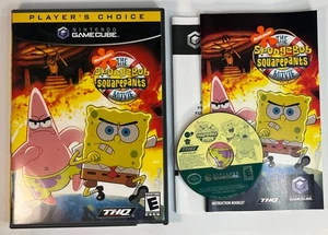 SpongeBob SquarePants Movie (Nintendo GameCube, 2004) Completo CIB - Foto 1 di 7