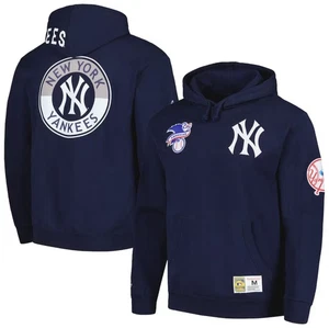 Mitchell & Ness New York Yankees Navy City Collection Pullover Hoodie Herren Mdn - Bild 1 von 10