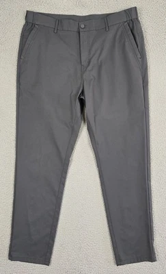 Pantalones chinos Jack Archer Jetsetter Tech Performance para hombre 35x29" gris carbón Foto 1 de 4