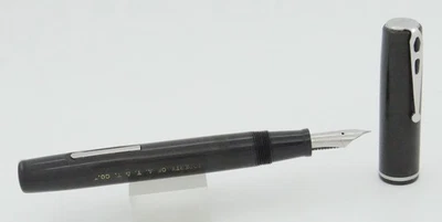 Pluma Estilográfica Esterbrook Dollar AT&T Negra Goma Dura - 9550 Nuevo en Caja - Años 30 Foto 1 de 4