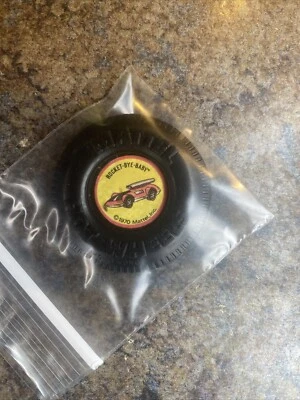 Hot Wheels Redline Rocket Bye Baby 1970 Plastic Badge Button - Image 1 of 2