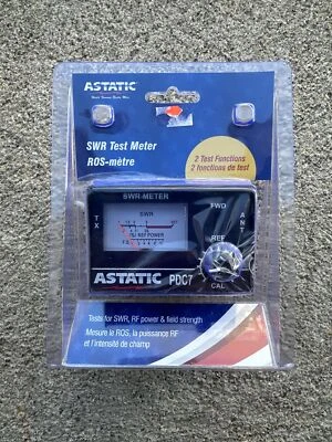 ASTATIC PDC7 SWR CB RADIO TEST METER - Image 1 of 2