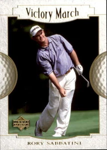 Rory Sabbatini 2001 Upper Deck Golf Victory March Card #162 - Picture 1 of 2