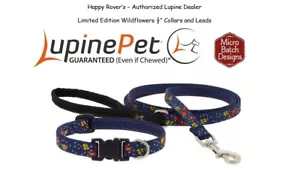Collares o correas para perros Lupine Lifetime EDICIÓN LIMITADA 1/2" - FLORES SILVESTRES - Imagen 1 de 7