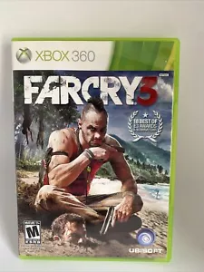 Far Cry 3 (Microsoft Xbox 360, 2012). Replacement Case And Manual Only! - Picture 1 of 4