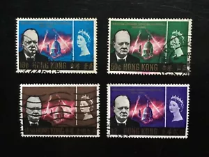 Juego de Conmemoración Churchill 1965 HONG KONG VFU (C33) - Imagen 1 de 2