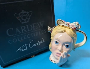 Alice Head Teapot Tea Pot Paul Cardew Alice in Wonderland Boxed FCD 11362 - Picture 1 of 17