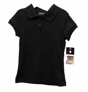 Izod zugelassene Schulbekleidung Uniform kurz SLV Mädchen Polo Marineblau Golf Tennis XS 6/6X - Bild 1 von 12