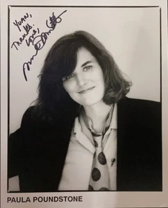 PAULA POUNDSTONE REAL handsigniertes handsigniertes 8x10 Foto S-046 - Bild 1 von 1