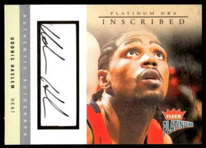 2003-04 Fleer Platinum #I-UH Udonis Haslem BASKETBALL Miami Heat - Picture 1 of 2