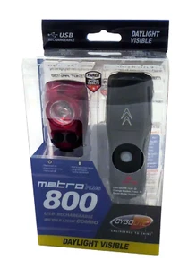 Cygolite Metro Plus 800 Headlight and HotShot Pro 150 Taillight Set - Picture 1 of 1