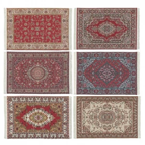 Puppenstube Miniatur - Orient Teppich 20 x 30 cm Auswahl verschiedener Muster