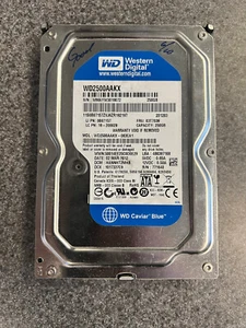 Western Digital WD2500AAKX-083CA1 DCM:HGRNKVJAH 250gb 3,5" SATA Festplatte - Bild 1 von 1