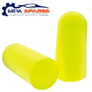 20 X WORKSAFE SEP403 SOFT FOAM EAR PLUGS, 10 PAIRS - SNR 35db - EN352-2:2002 - Picture 1 of 2