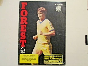 1983 Program Liverpool vs Forest w/color picture Kenny Daglish - Picture 1 of 3
