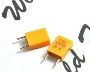 10pcs - MURATA CSB500E5 500KHz Resonator - Picture 1 of 2