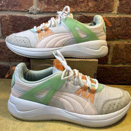 Puma Nuage Run Cage bianco verde UK 6