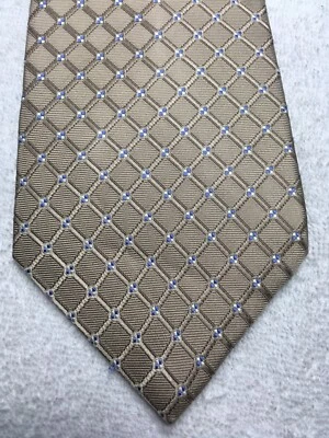 TASSO ELBA CORBATA HOMBRE BEIGE CON AZUL 4 X 61 Foto 1 de 4