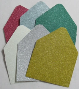 Handmade Christmas Holiday Gift Card Money Tip Envelope White Red Green U-Pick - Picture 1 of 71