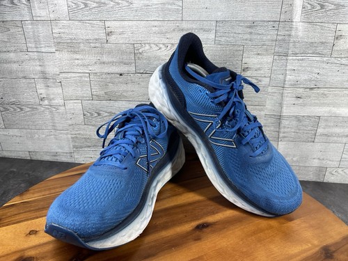 New Balance Fresh Foam More V3 Sneakers Uomo 8m12D Scarpe da Corsa Blu MMOREB3