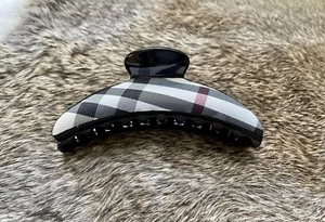 Accesorios para el cabello de mujer niña garra para el cabello a cuadros rejilla británica - Imagen 1 de 5