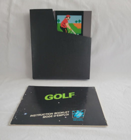 Golf With Manual [5 screw] Nintendo NES Authentic Tested And Working