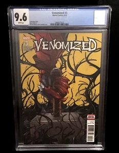 Venomized #3 grado CGC 9,6 casi nuevo + WP NICK BRADSHAW CUBIERTA MARVEL COMICS 2018 VENOM - Imagen 1 de 2