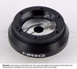 NRG Short Steering Wheel Hub Adapter Black Porsche 911 Carrera Turbo GT2 993 996 - Picture 1 of 1