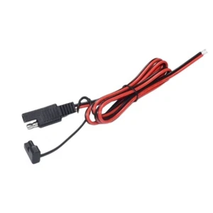 SAE Connector Quick-disconnect Extender Cord Wire with Dustproof Cap 18AWG 2Pin - Picture 1 of 8