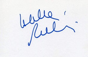 Isabella Rossellini ACTRESS autograph, signed card